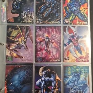 1995 Fleer Marvel Masterpieces Series 4 Four Base Trading Card Set [151 Cards]